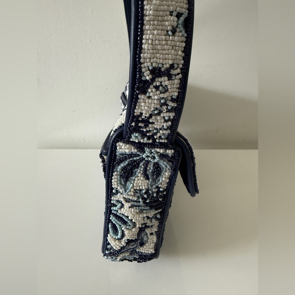 STAUD Tommy Beaded Bag Toile De Pup - Picture 8 of 11